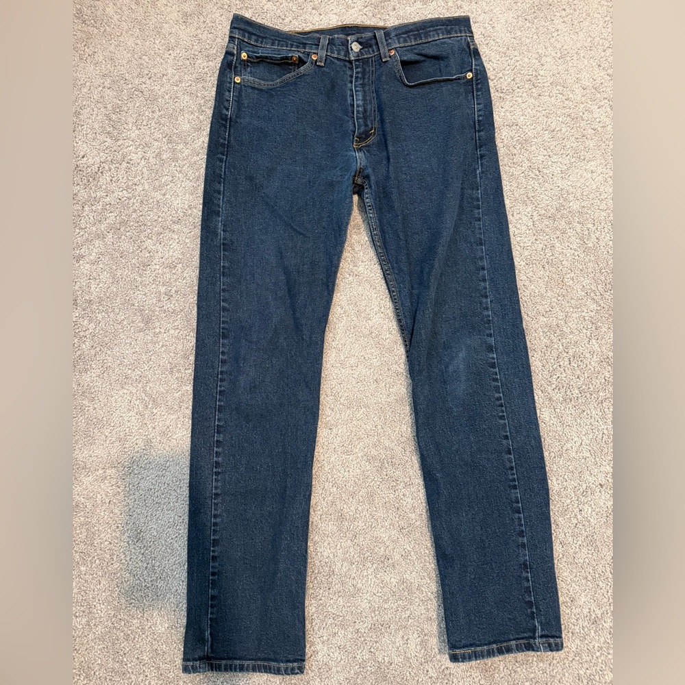 Levi’s 505s 34x32 dark wash straight Jeans